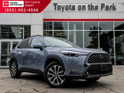 Blue 2022 Toyota Corolla Cross SUV / Crossover All-Wheel Drive Automatic