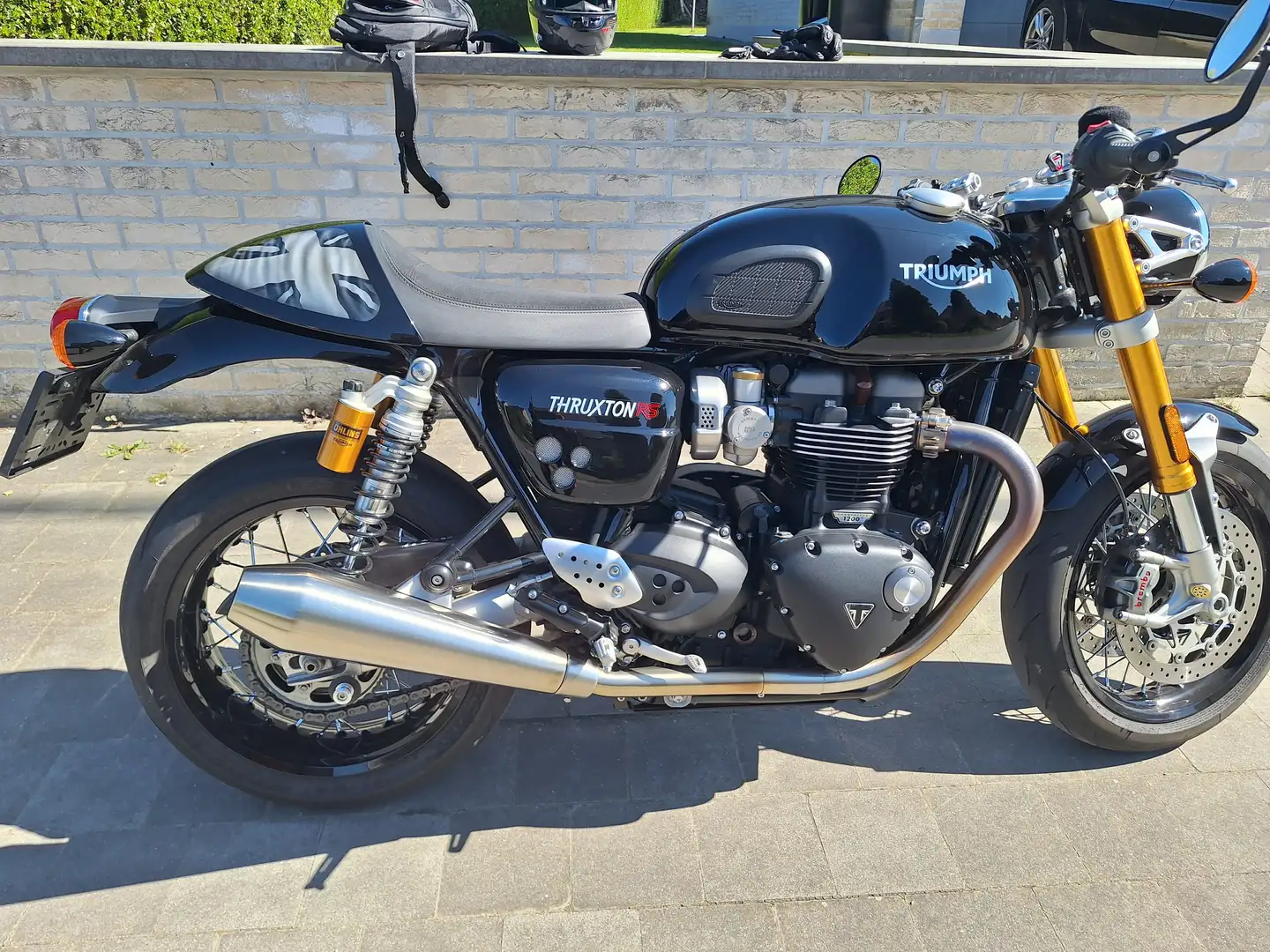 Triumph Thruxton Thruxton RS 1200 Noir - 1