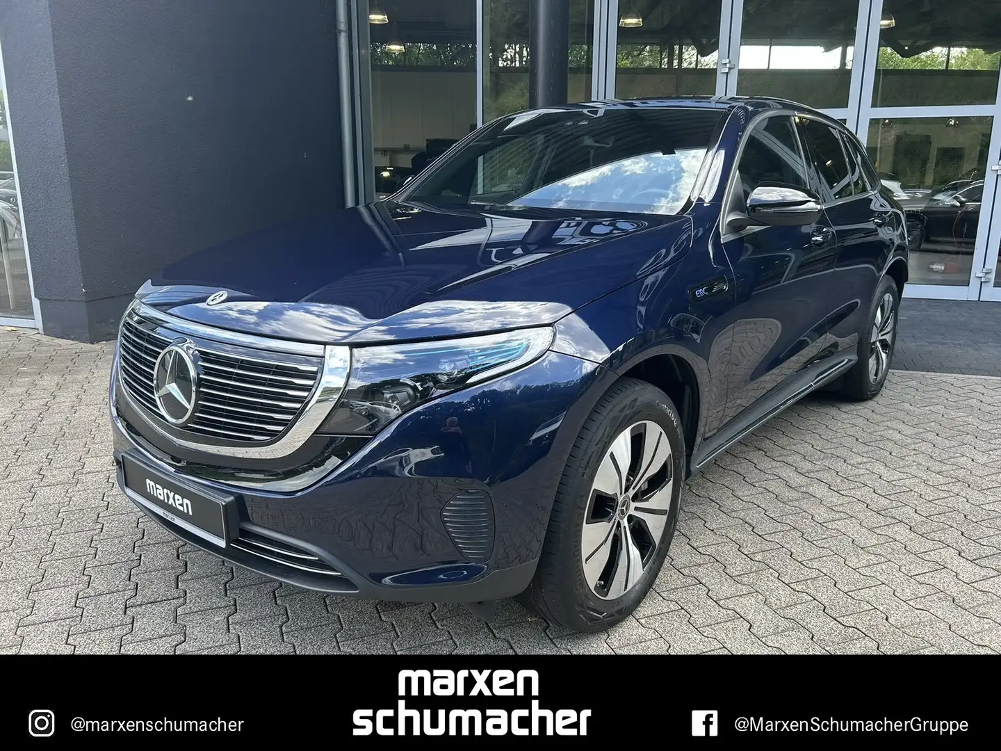 Mercedes-Benz EQC 400 EQC 400 4M Massage+AHK+AdvSound+Multibeam+Kamera Azul - 1