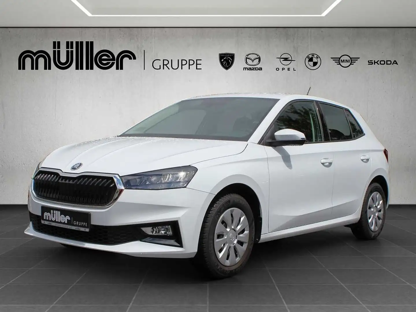 Skoda Fabia 1.0 MPI Selection Weiß - 1