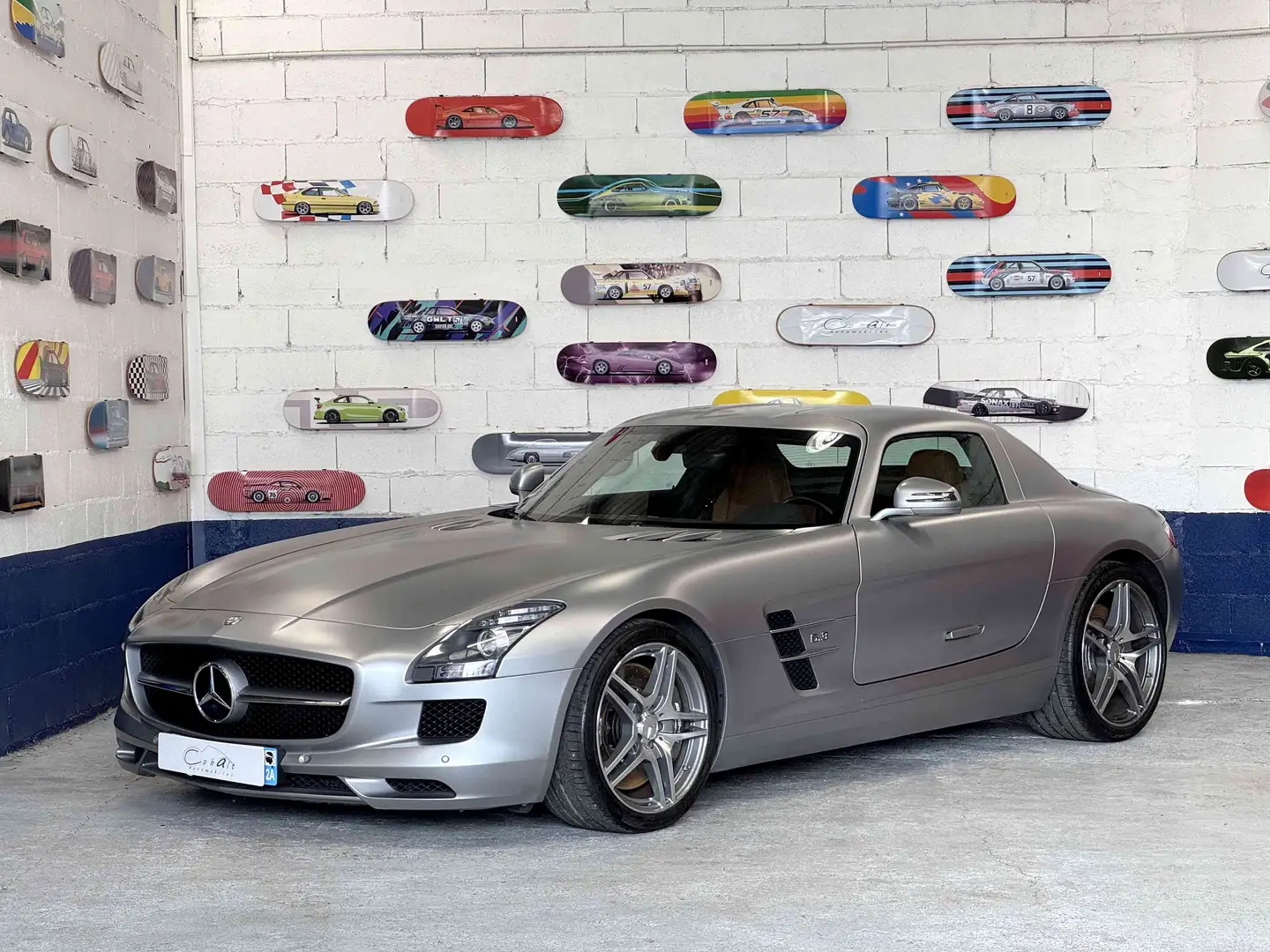 Mercedes-Benz SLS SLS AMG Coupé Gris - 1