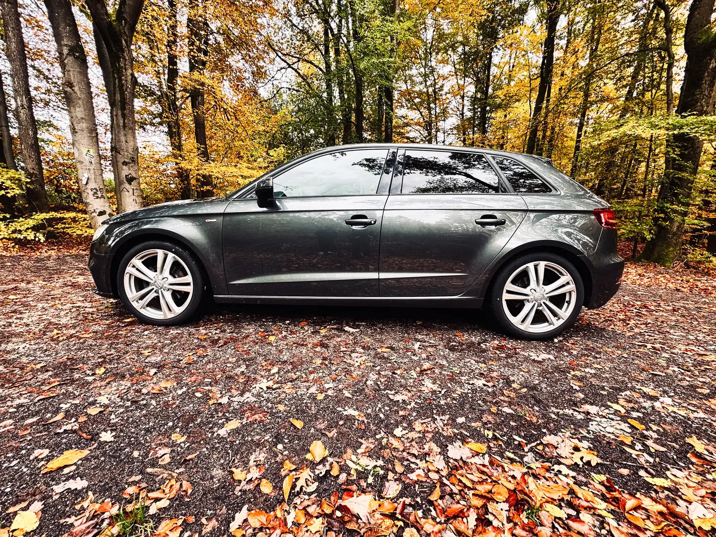 Audi A3 A3 2.0 TDI Sportback S-Line Grau - 2