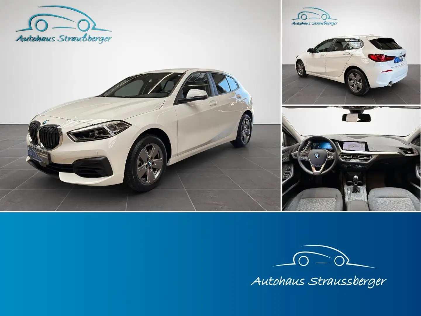BMW 116 i Advantage Temp H&K SHZ LrHz 2Z NP: 38.000€ Weiß - 1