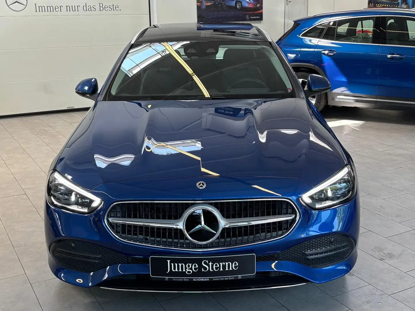 Mercedes-Benz C 300 e T DISTR+AHK+PANO+KEYLESS+MEMO+DIGITAL Schwarz - 2