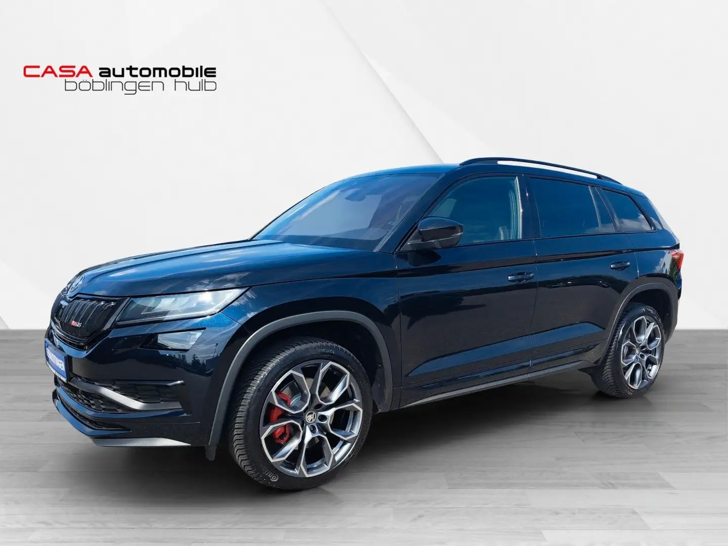 Skoda Kodiaq RS 4x4 2.0 Bi-TDI DSG Panodach Kamera LED Zwart - 1