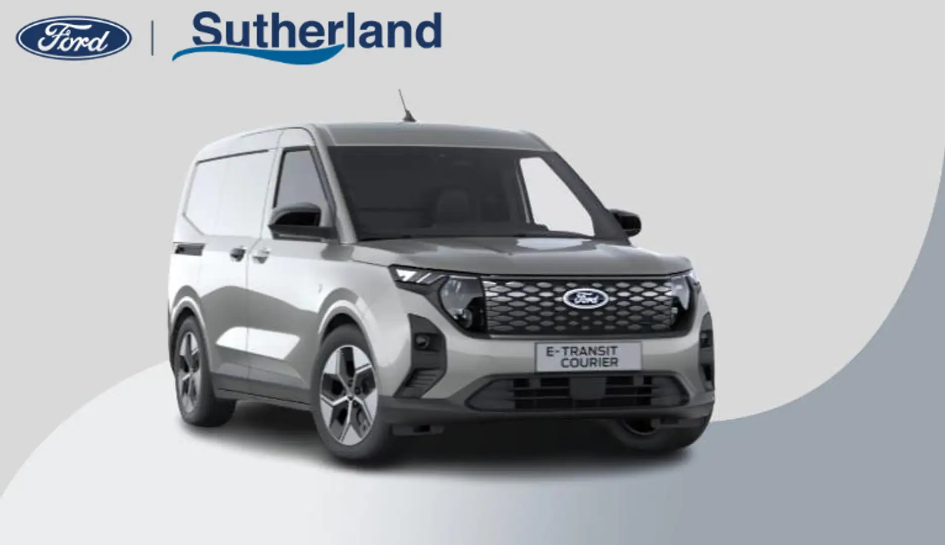 Ford Transit Courier E-Transit Limited 44 kWh 136pk | Ford Voorraad | T Grijs - 1