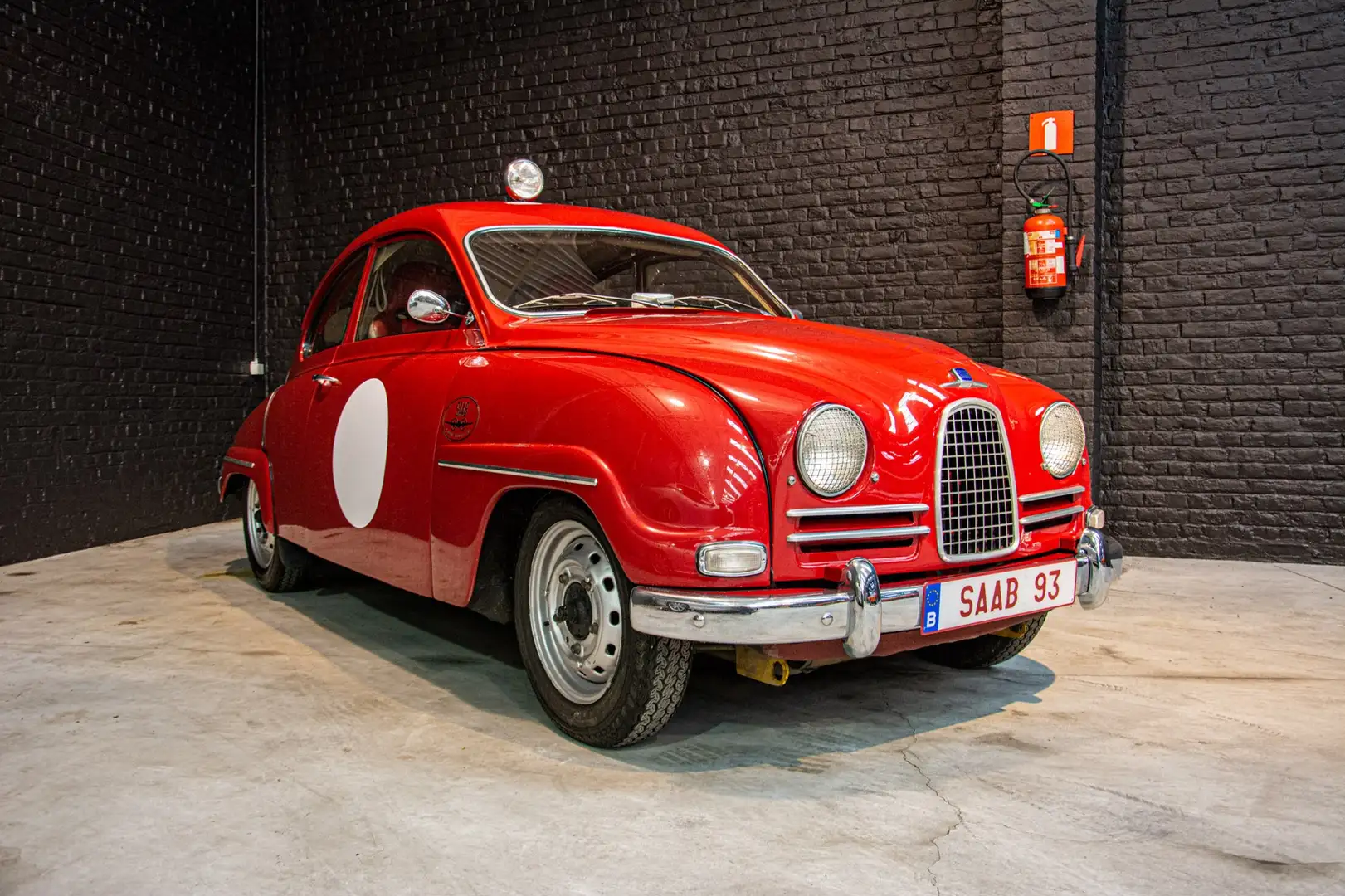 Saab 93 F - OLDTIMER - 1960 Rojo - 2