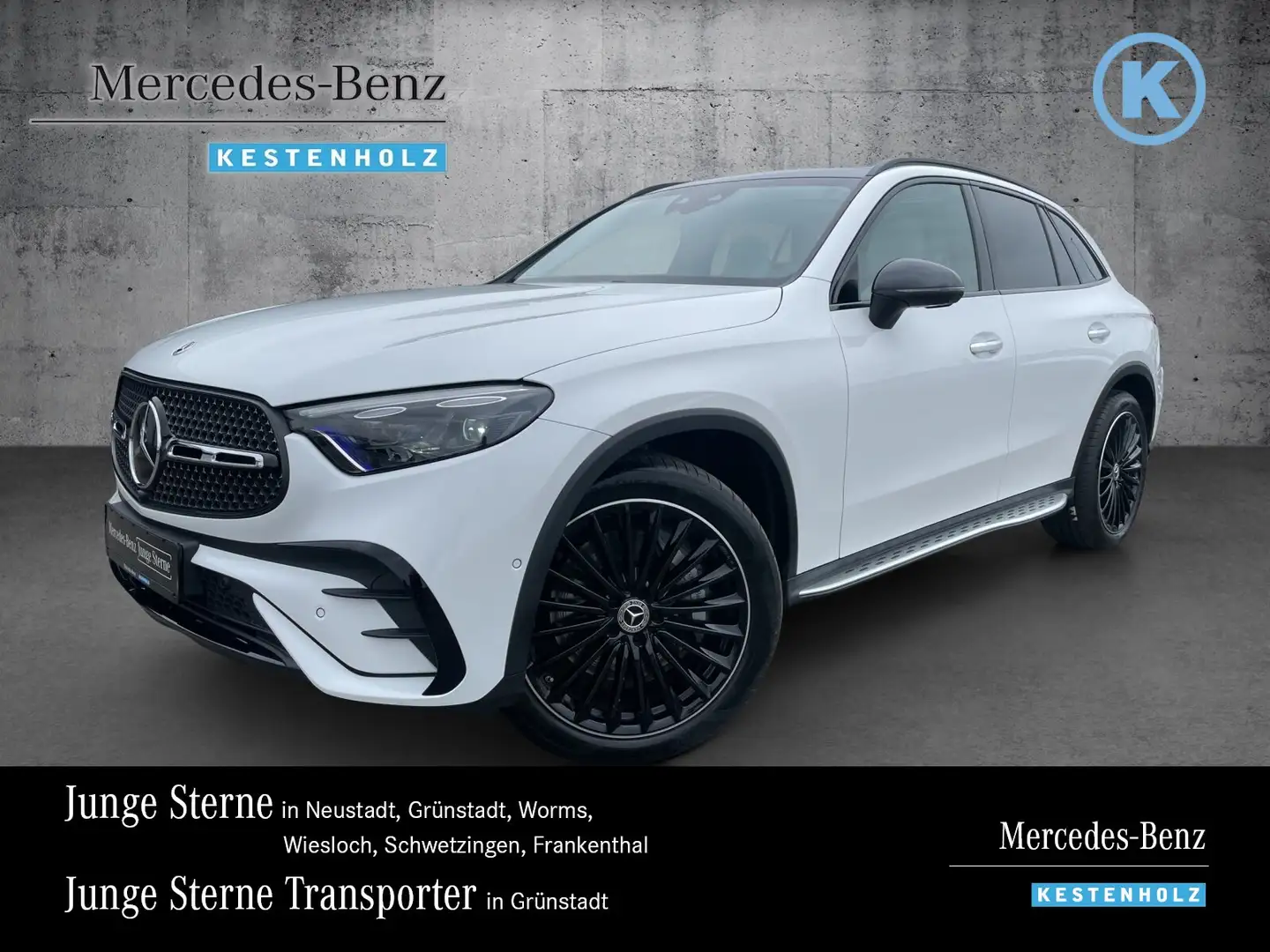 Mercedes-Benz GLC 450 GLC 450 d 4M AMG+DISTRO+STANDHZ+PANO+AHK+360° Weiß - 1