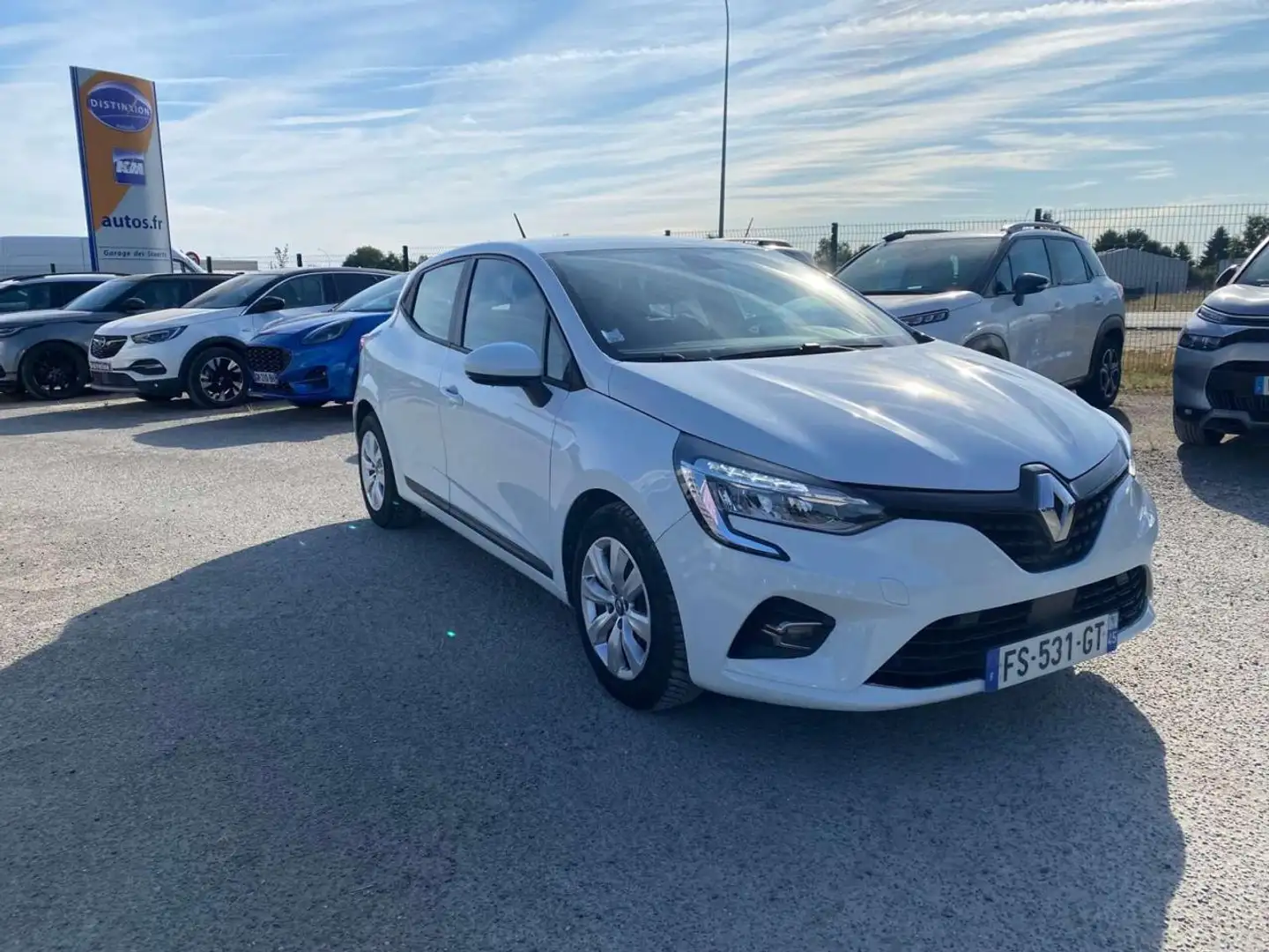 Renault Clio V 1.5 Blue dCi - 85  Zen - Gps - Apple Car Play -  Blanc - 2