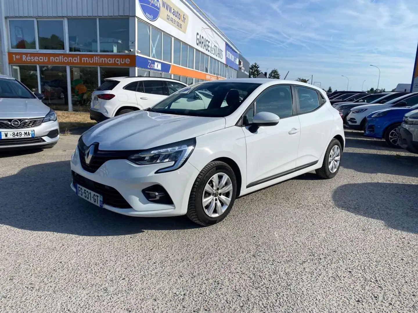 Renault Clio V 1.5 Blue dCi - 85  Zen - Gps - Apple Car Play -  Blanc - 1