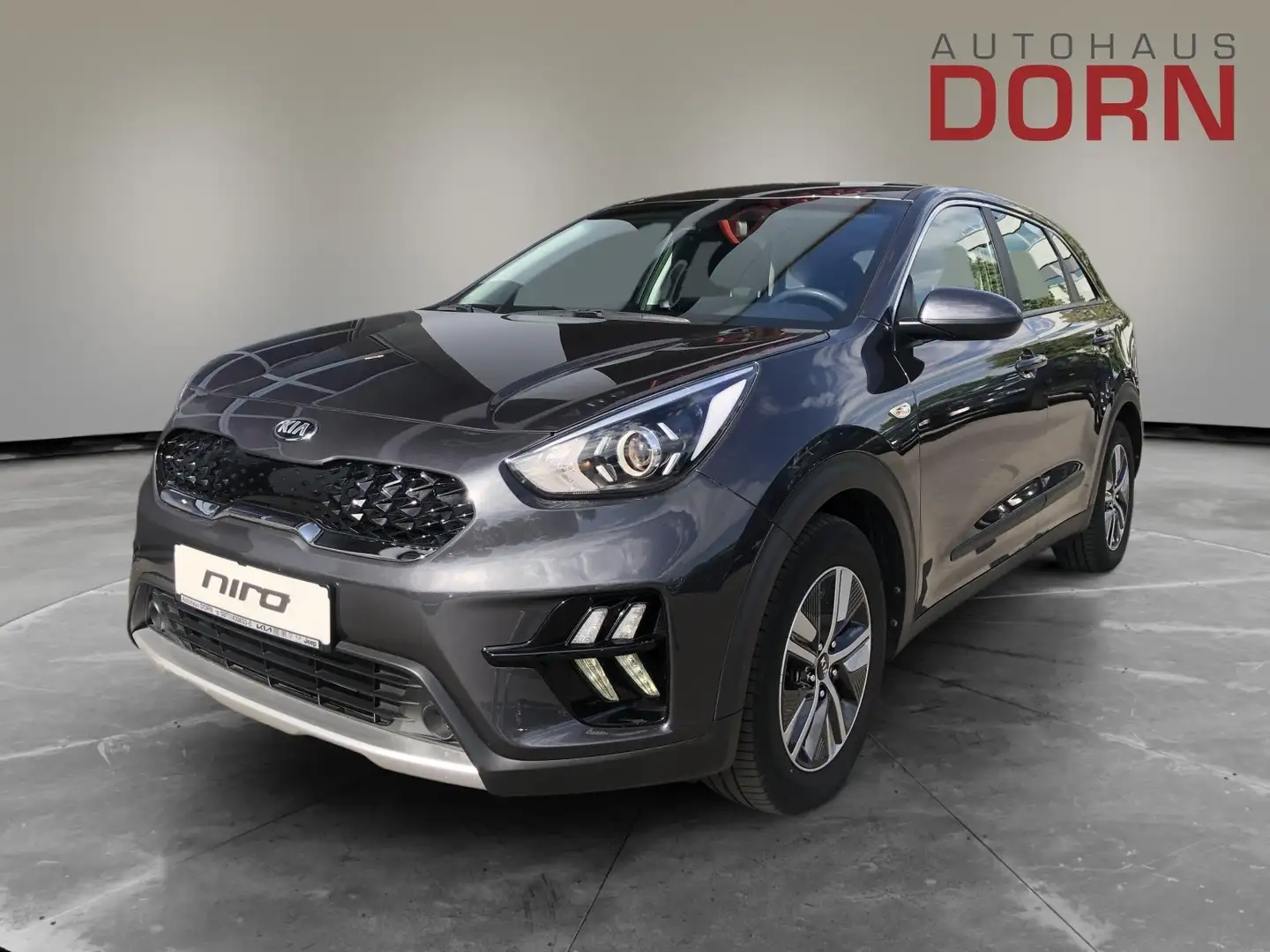 Kia Niro Edition 7 1.6 HEV DCT Kamera Klimaautomatik uvm. Grau - 1