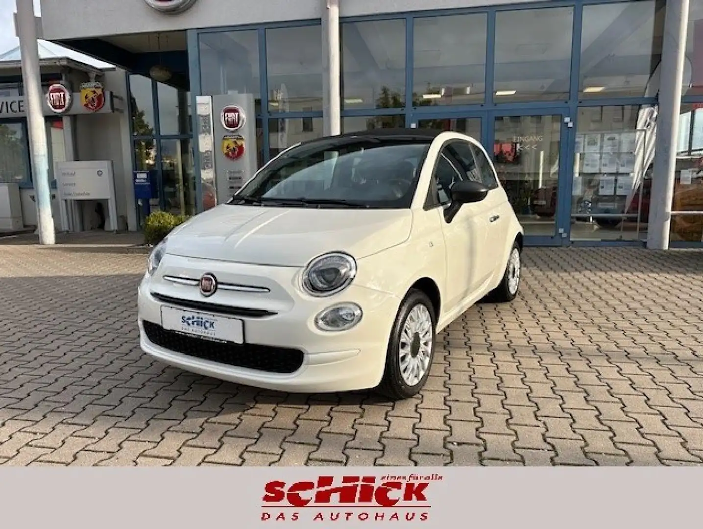 Fiat 500C 500 Cabrio 1.0 GSE Hybrid Weiß - 1