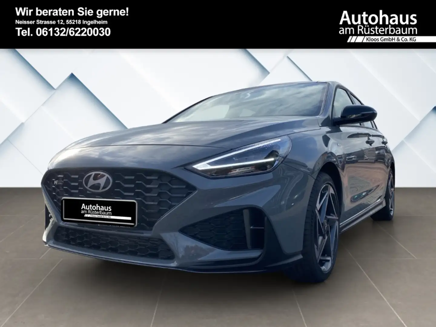 Hyundai i30 N Line Mild-Hybrid (MY25) 1.5 Sitz-Paket, Panorama Grau - 2
