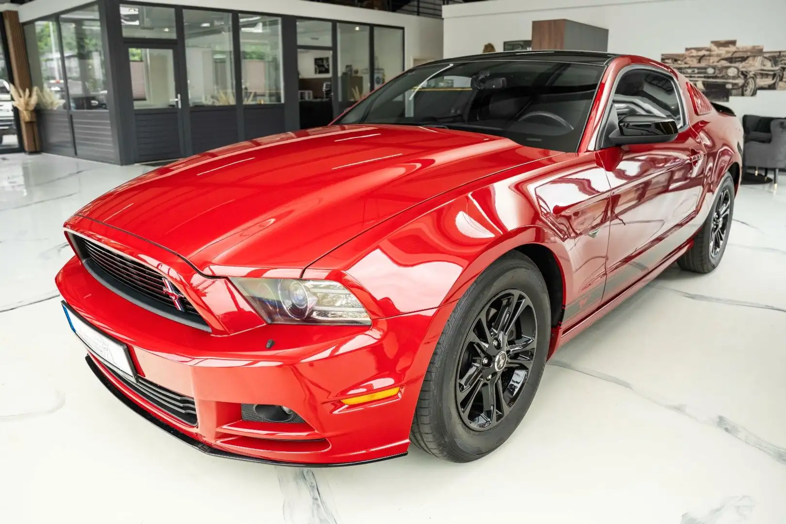 Ford Mustang 3,7 V6 LEDER XENON ALU Rouge - 1