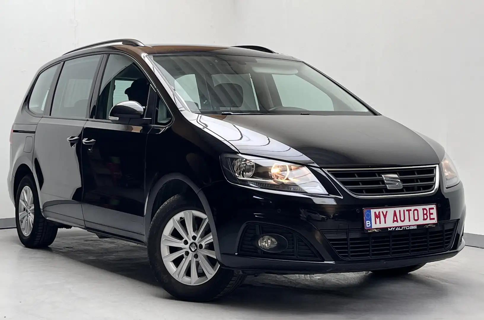 SEAT Alhambra 2.0 CR TDi 7 PLACE *** 12 MOIS DE GARANTIE*** Zwart - 1