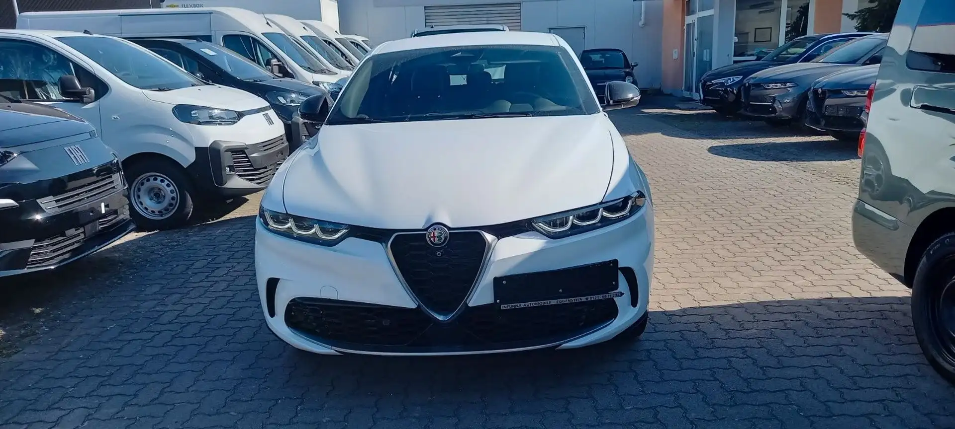Alfa Romeo Tonale TI 160 PS Hybrid  AT Winter Navi HARMAN Kar Blanco - 1