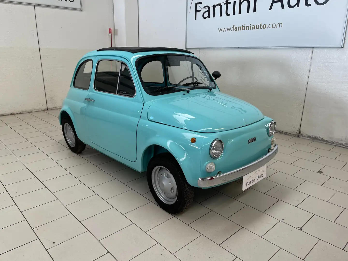 Fiat 500 F Totalmente Restaurata - LEGGi SOTTO Blauw - 1