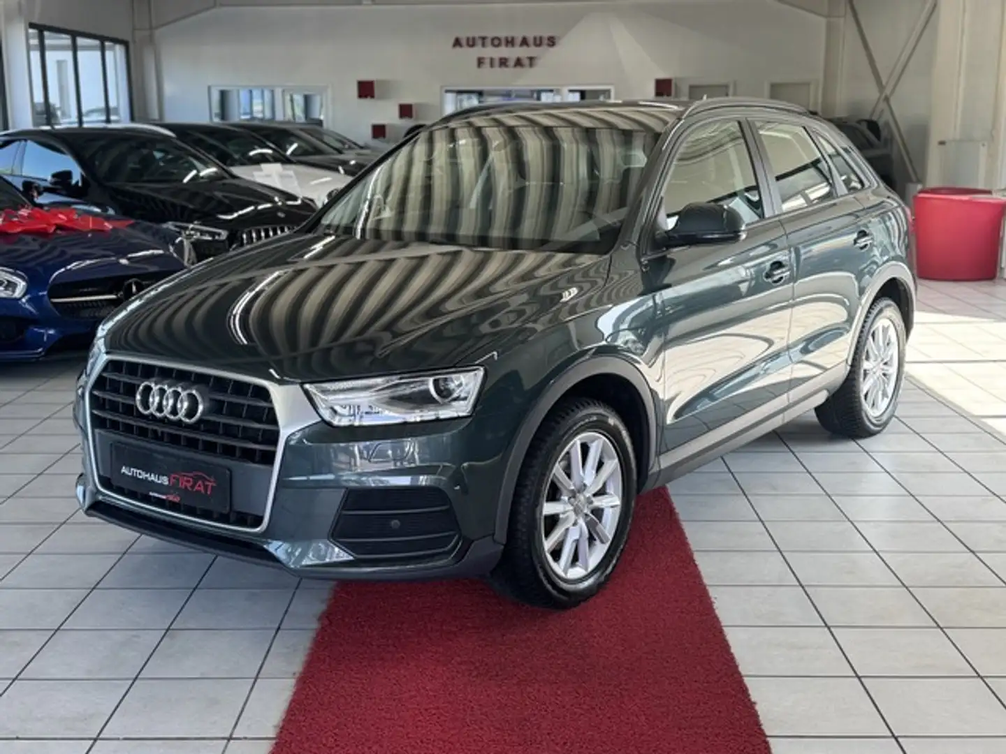 Audi Q3 ALU+AHK+Bi-Xenon+Keyless Grün - 1