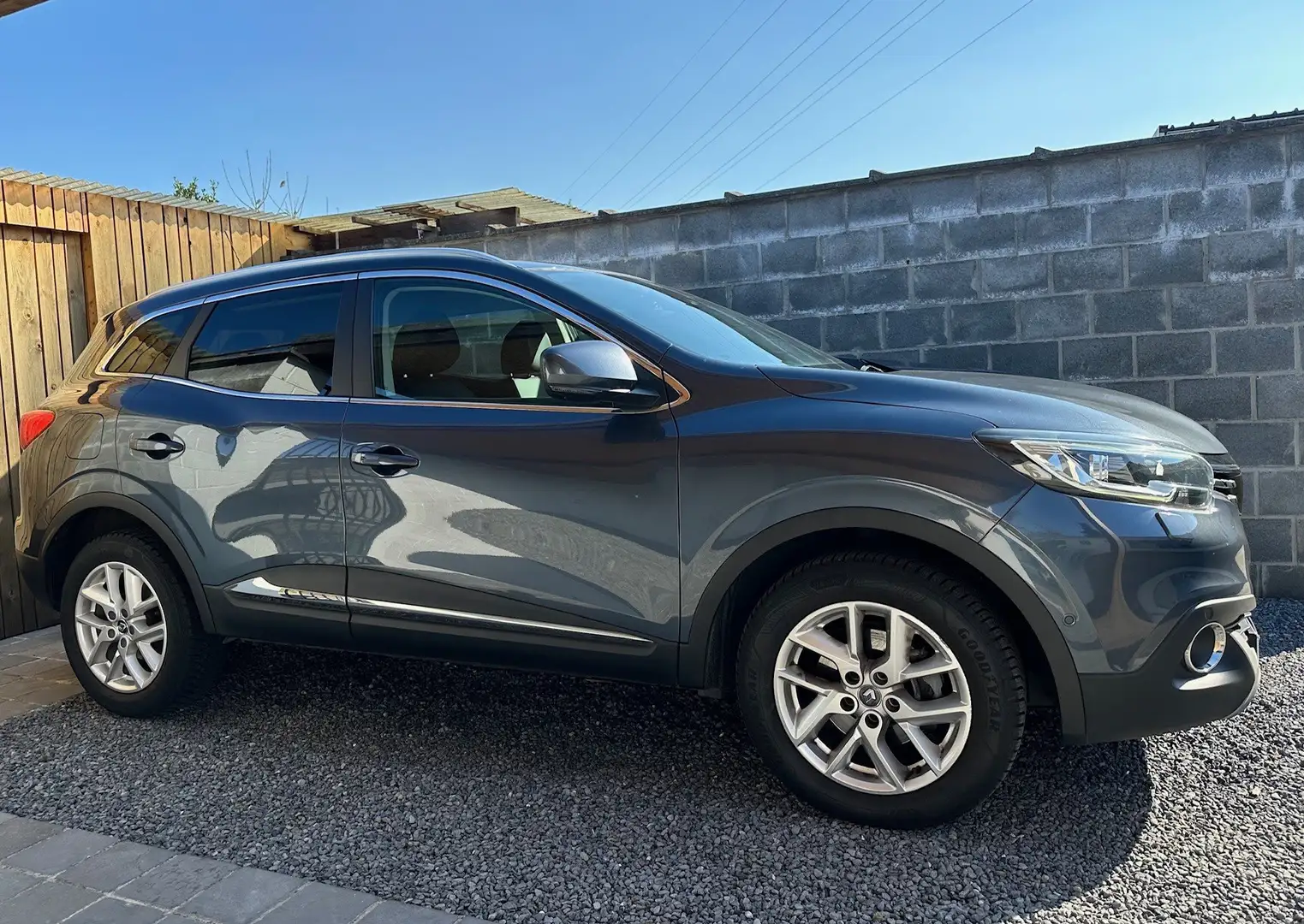 Renault Kadjar 1.2 TCe Intens Keyless Led Navi Leder Zetelw Full Bleu - 1