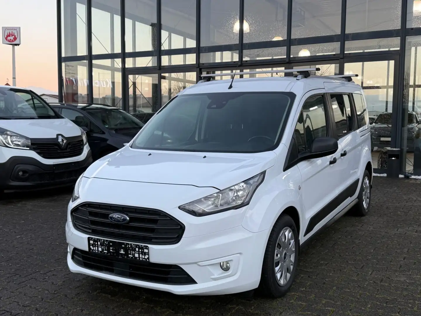 Ford Transit Connect Kombi lang Trend/ 7 Sitze Weiß - 1