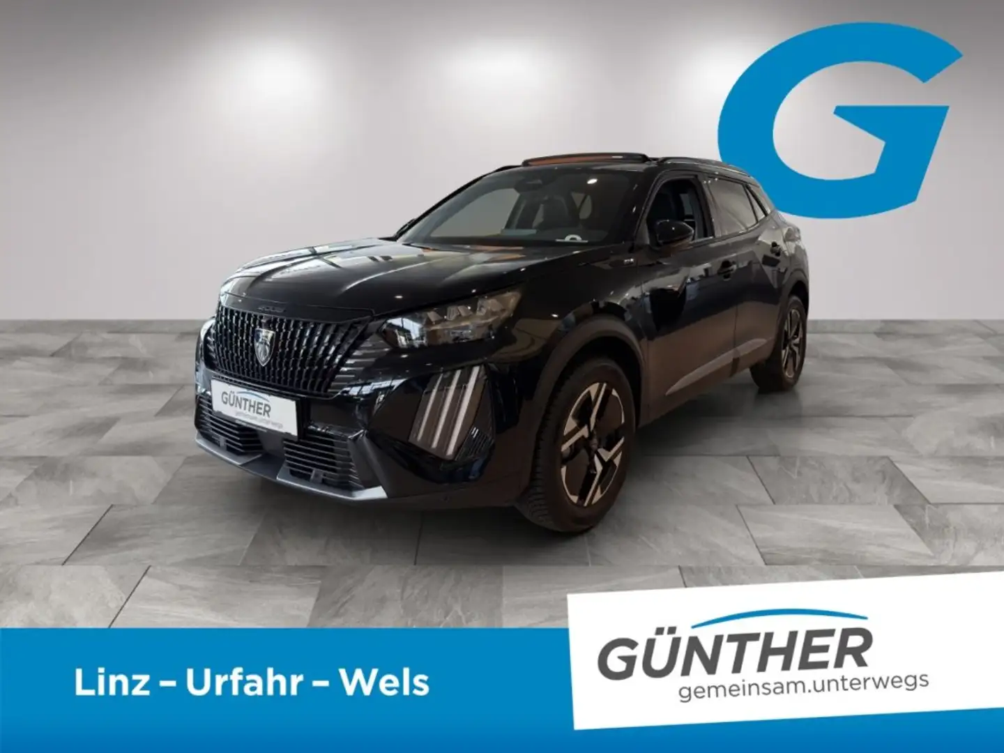 Peugeot 2008 GT Benzin 130 EAT8 Schwarz - 1