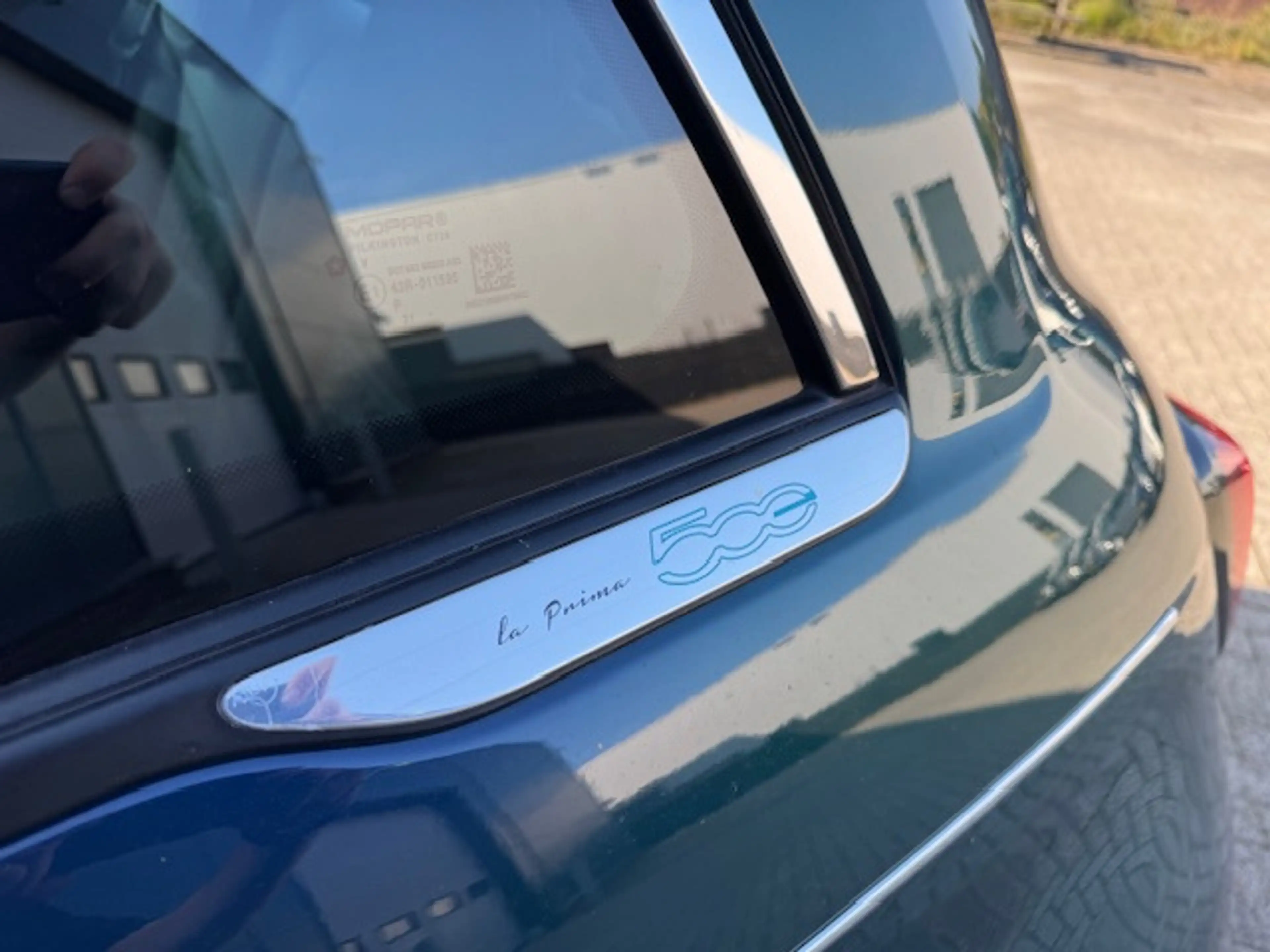 Fiat 500e La Prima 42 kWh *pano *carplay *leder *stoelverw. — photo 15
