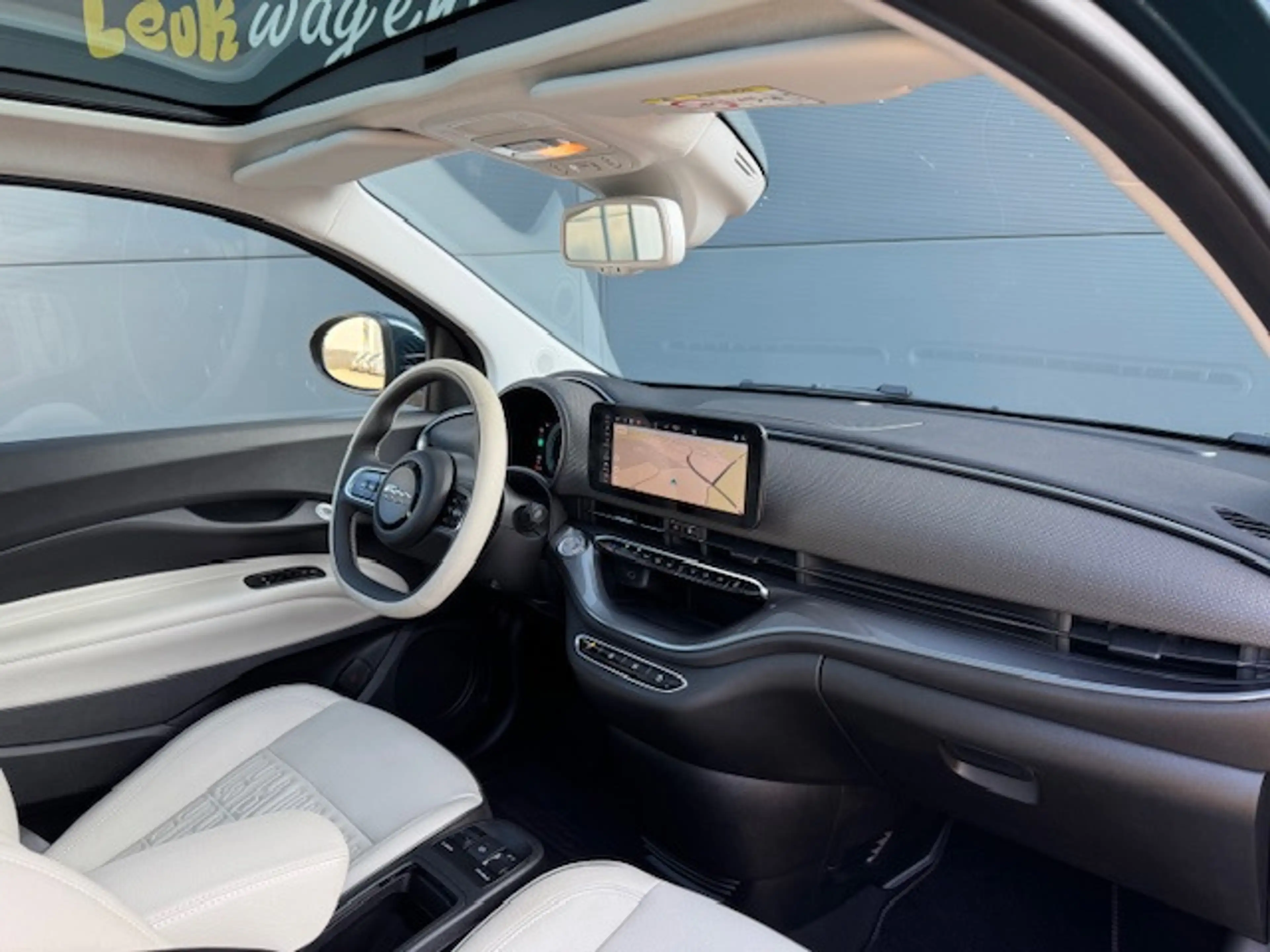 Fiat 500e La Prima 42 kWh *pano *carplay *leder *stoelverw. — photo 19