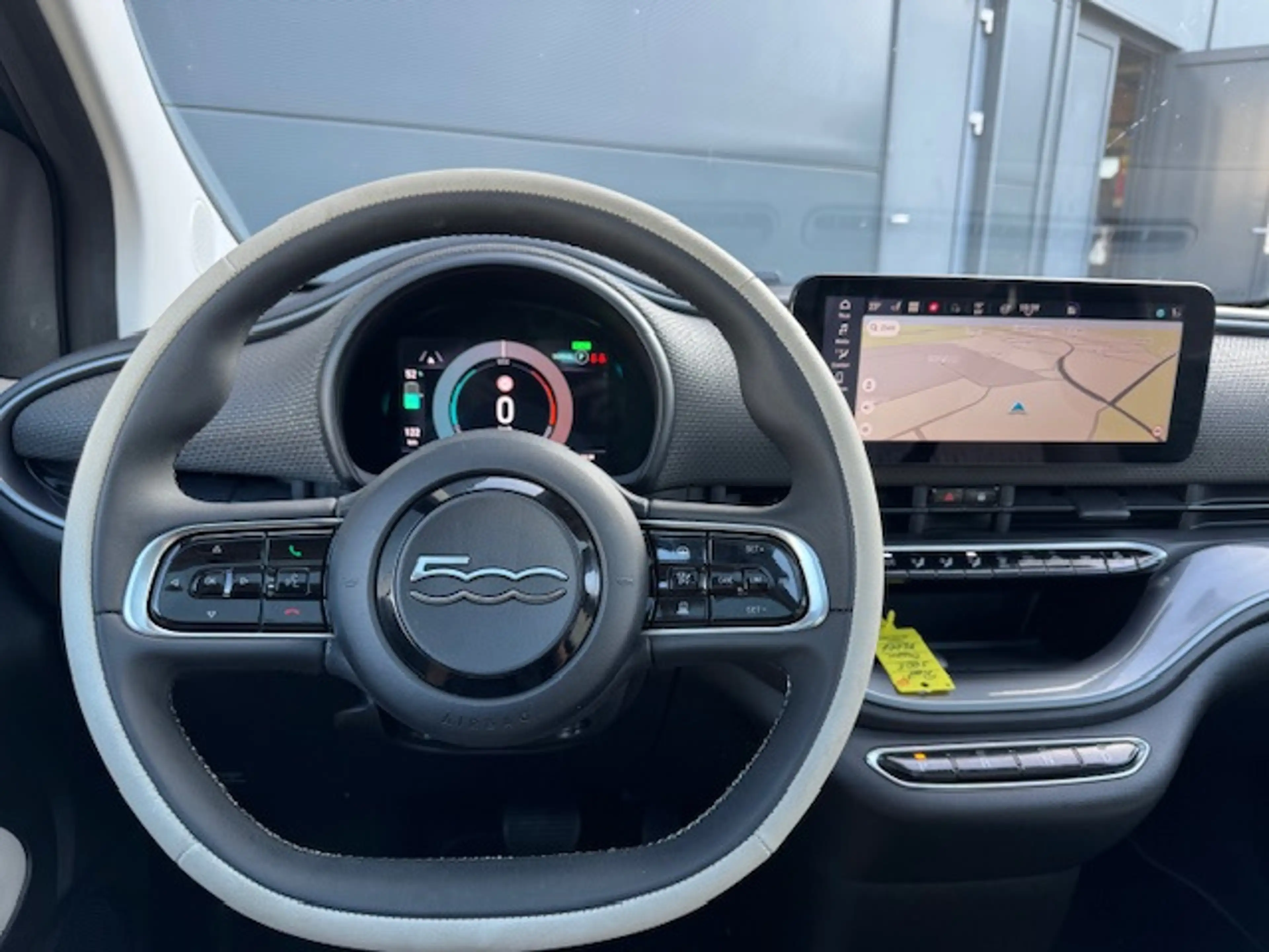 Fiat 500e La Prima 42 kWh *pano *carplay *leder *stoelverw. — photo 24