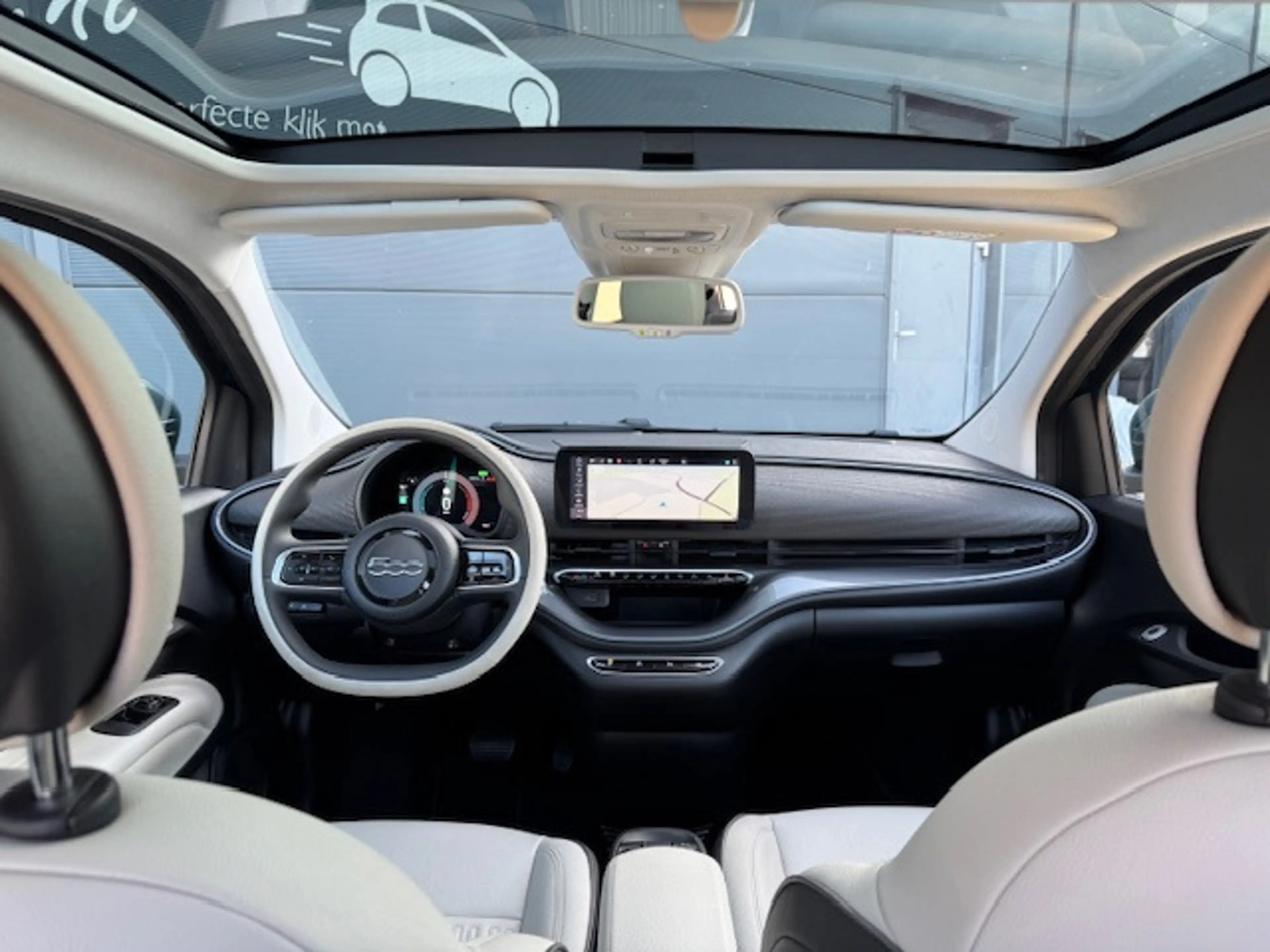 Fiat 500e La Prima 42 kWh *pano *carplay *leder *stoelverw. — photo 23