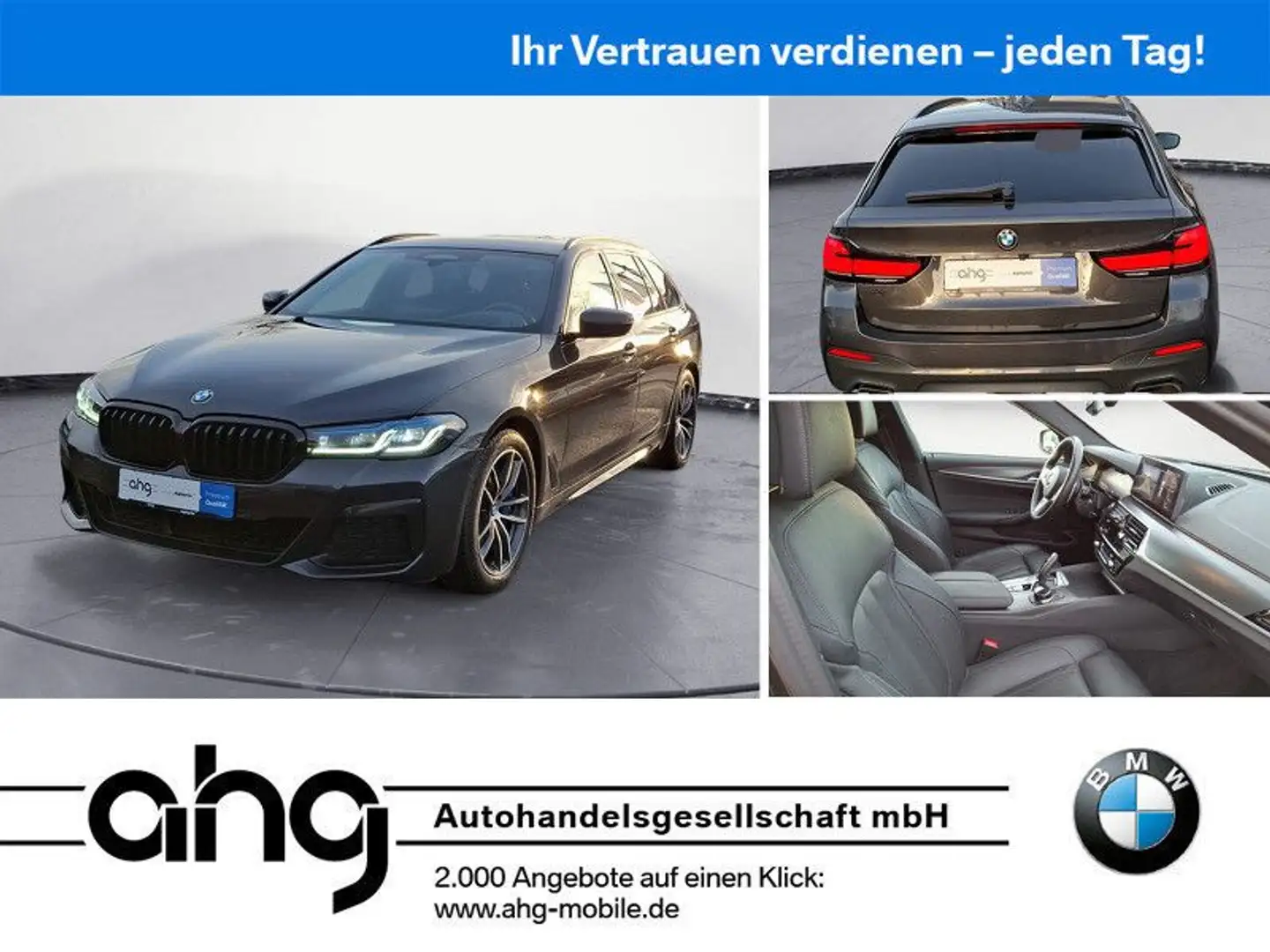 BMW 530 d xDrive Touring M Sportpaket Innovationsp. Grau - 1