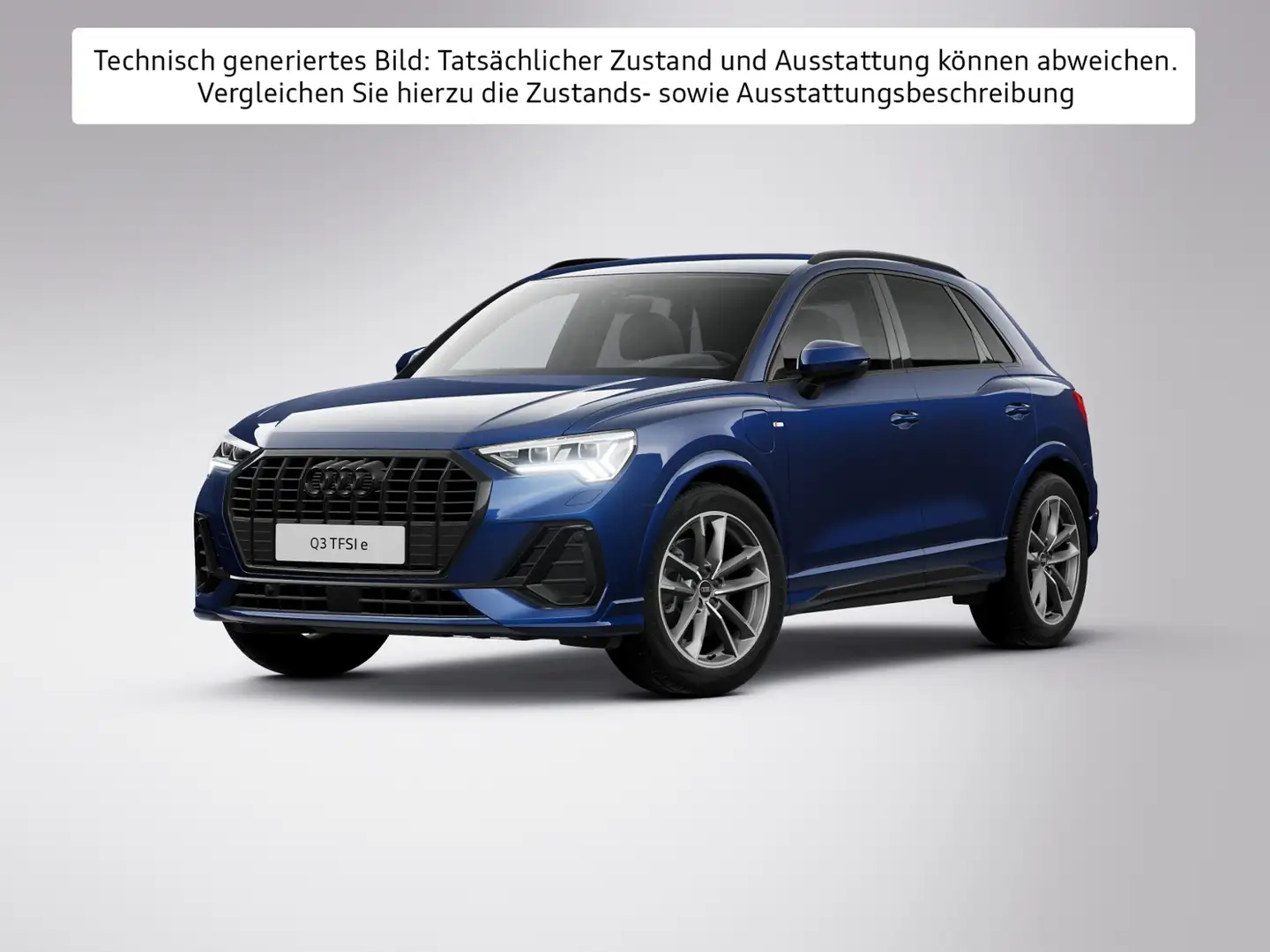 Audi Q3 45 TFSI e S line KLIMA NAVI LEDER ALU Blau - 2