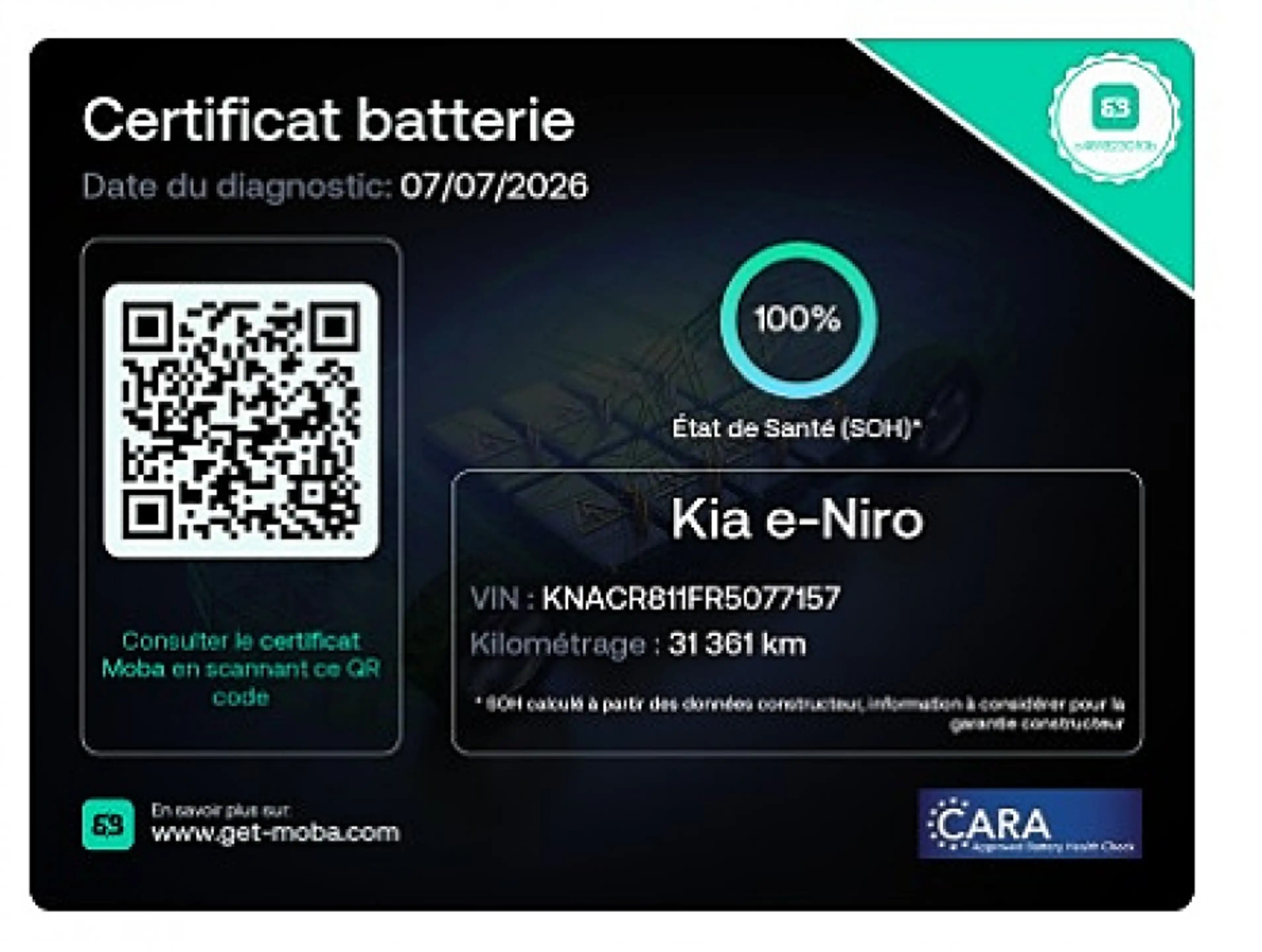 Kia e-Niro EV Active Business 64.8 KWh *SOH 100%* — photo 6