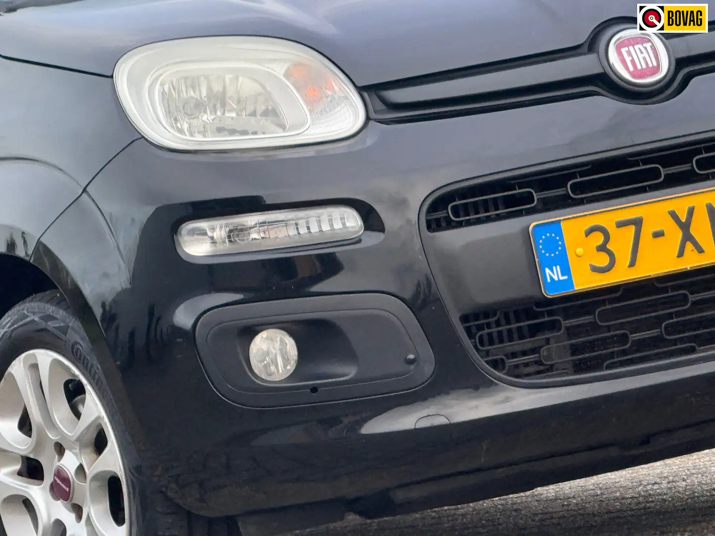 Fiat Panda TwinAir 85pk Lounge - Nero - Airco/LMV/Blue&Me - S Zwart - 1