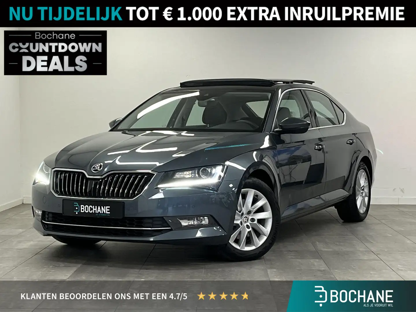 Skoda Superb 1.4 TSI ACT Ambition Business | 1e-EIG. | PANO | T Szary - 1