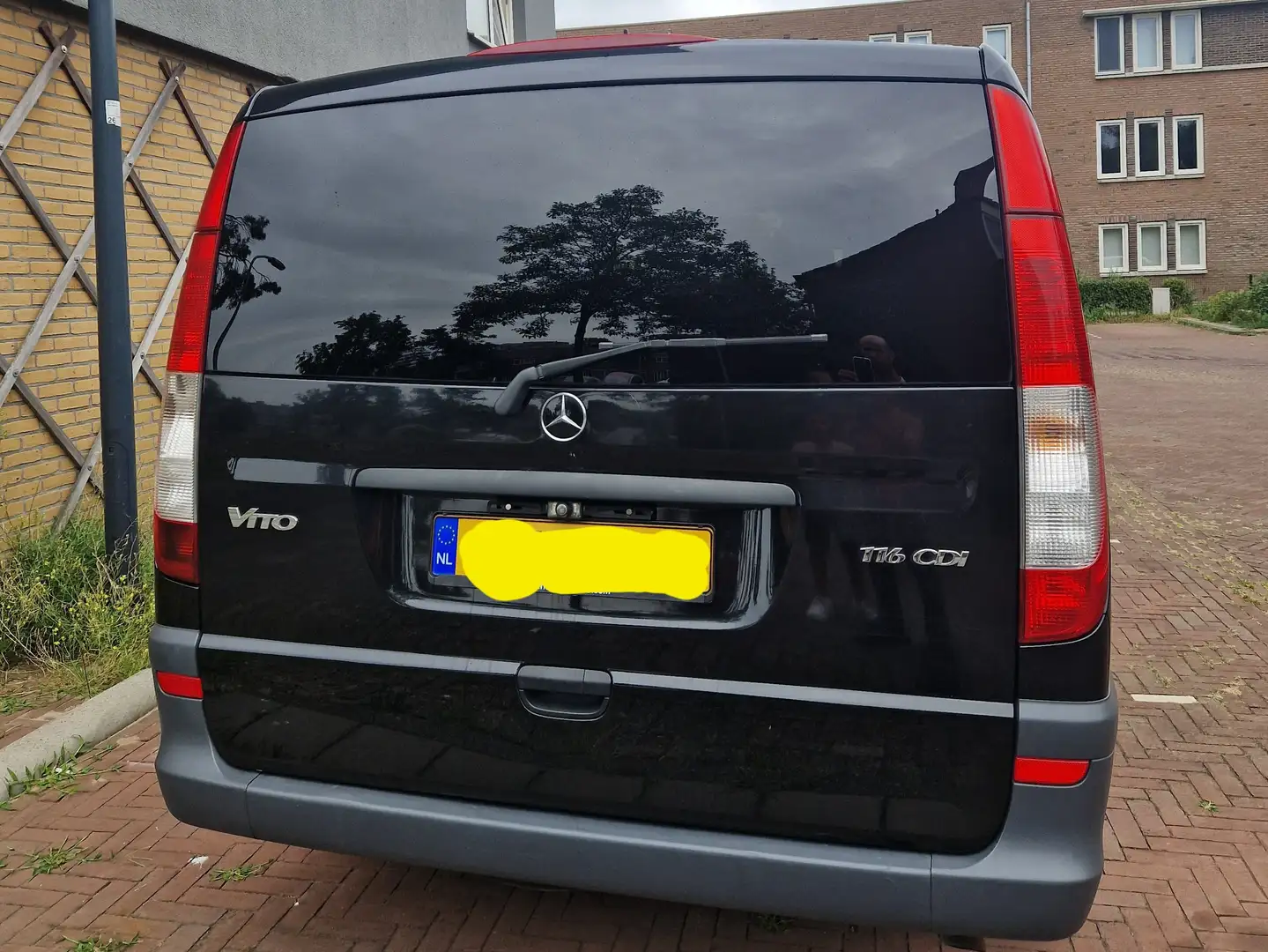 Mercedes-Benz Vito Vito 116 CDI 320 Lang Zwart - 2