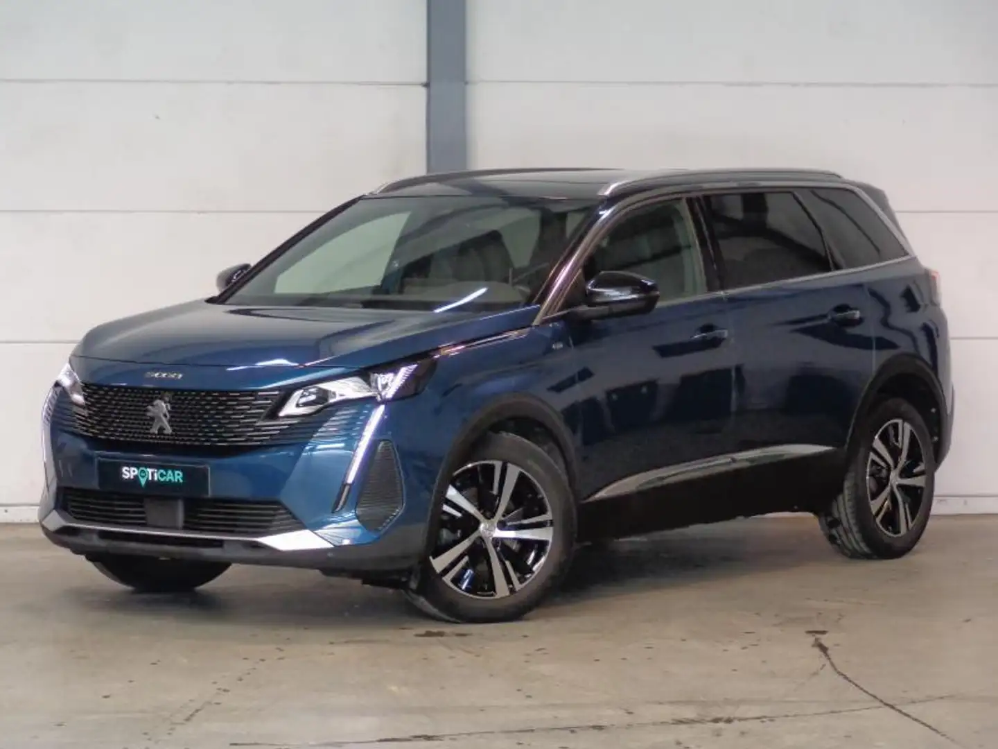 Peugeot 5008 1.5HDi GT 7Pl EAT8 - Toit ouvrant Bleu - 1