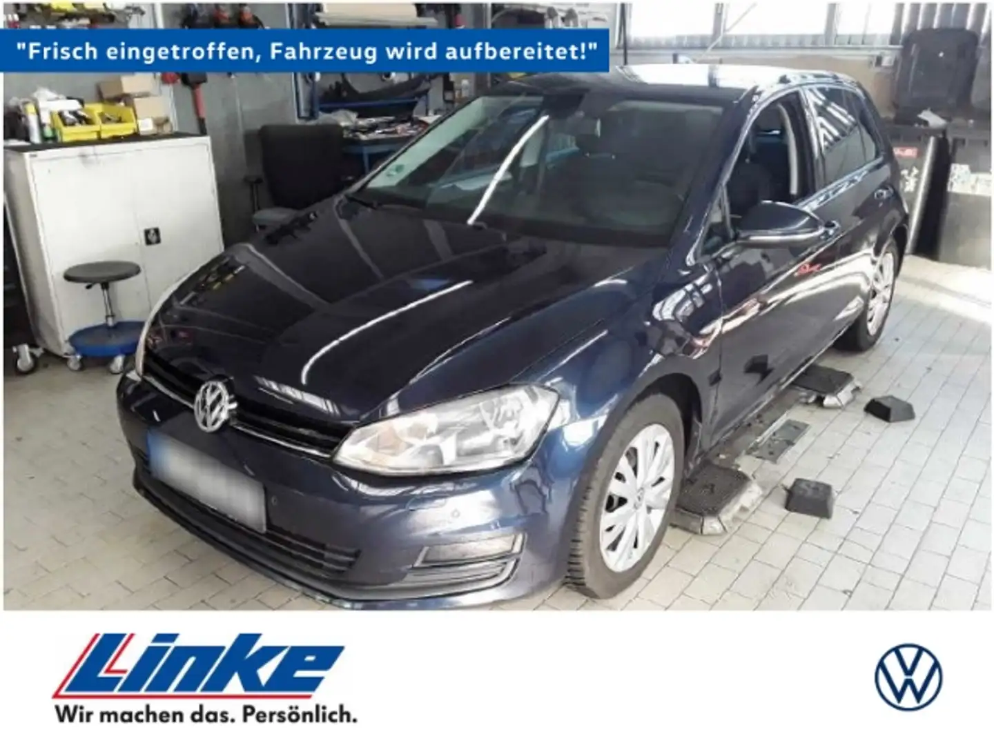 Volkswagen Golf VII 1.4 TSI Cup PDC/Sitzhzg/Parklenkassist Climatr Bleu - 1
