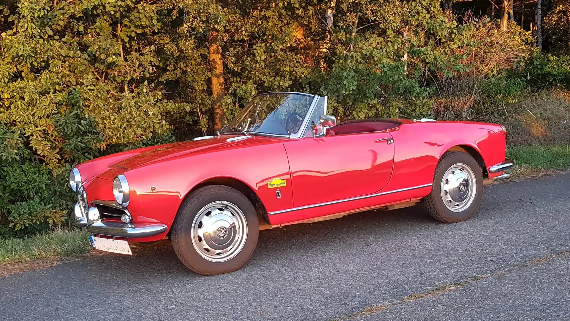 Alfa Romeo Giulia Giulia spider 1600 Rot - 1