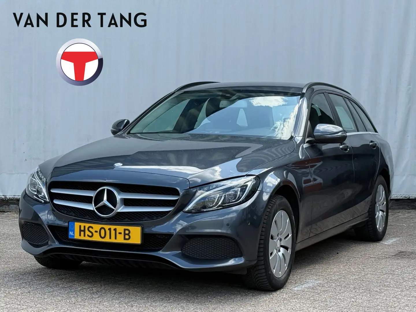 Mercedes-Benz C 160 Estate Prestige leder/ navi / stlvw Grijs - 1