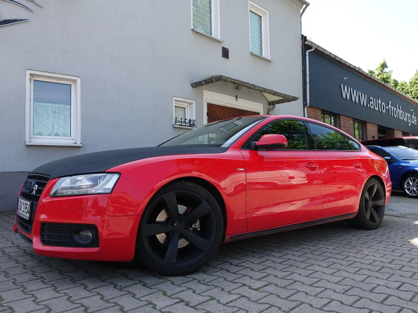 Audi A5 2.0 TDI quattro S-Line Standheizung Rot - 1