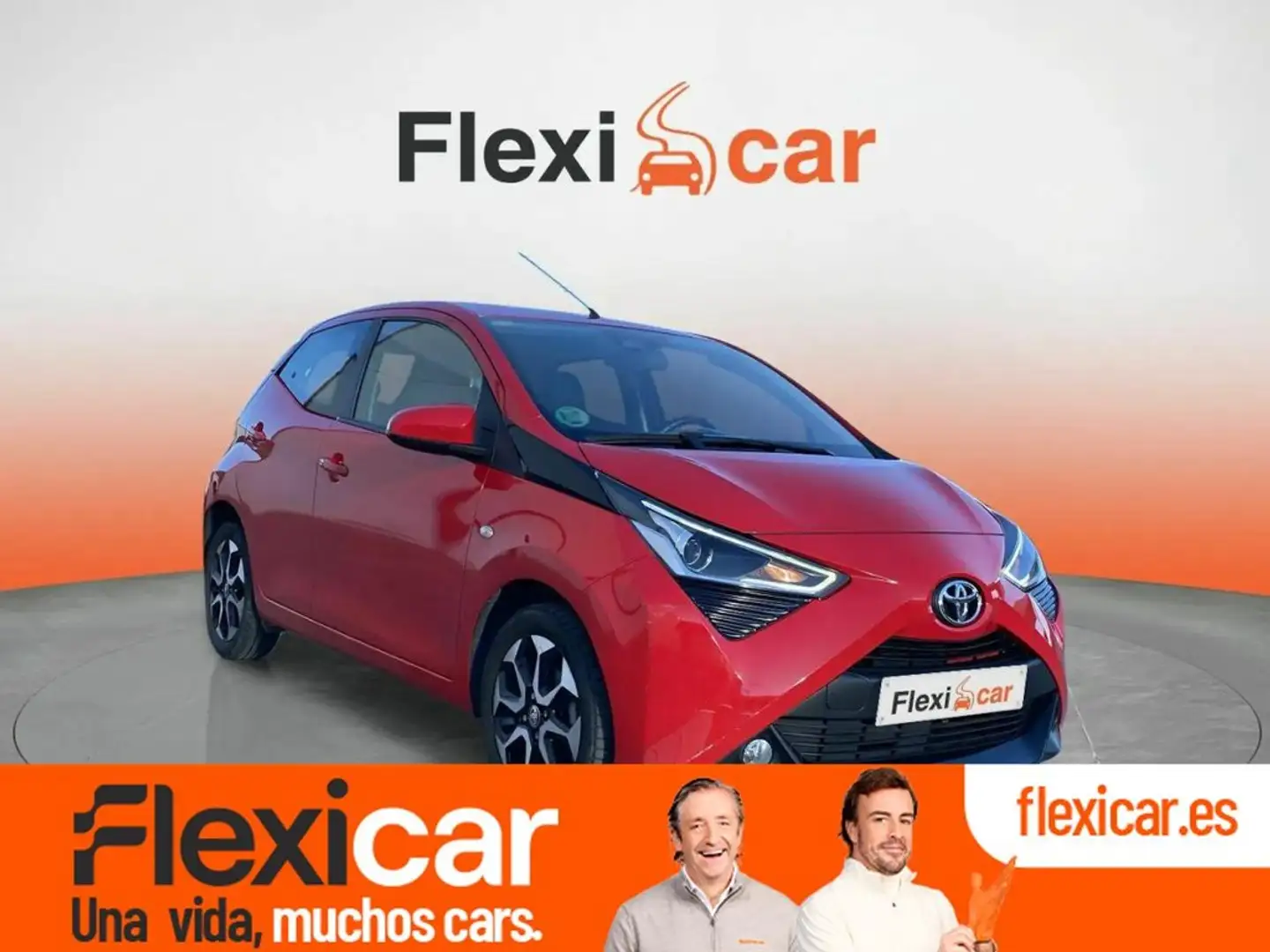 Toyota Aygo 1.0 70 x-style Rojo - 1