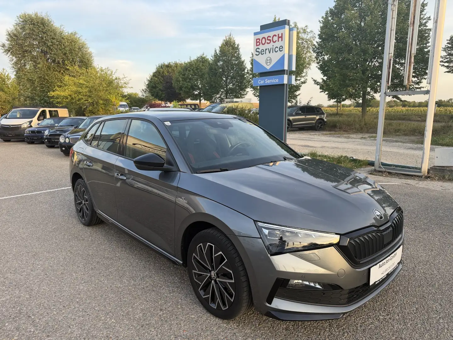 Skoda Scala Monte Carlo*AHK*Kamera*ACC*E-Sitze*Panorama*MwSt.* Grau - 2