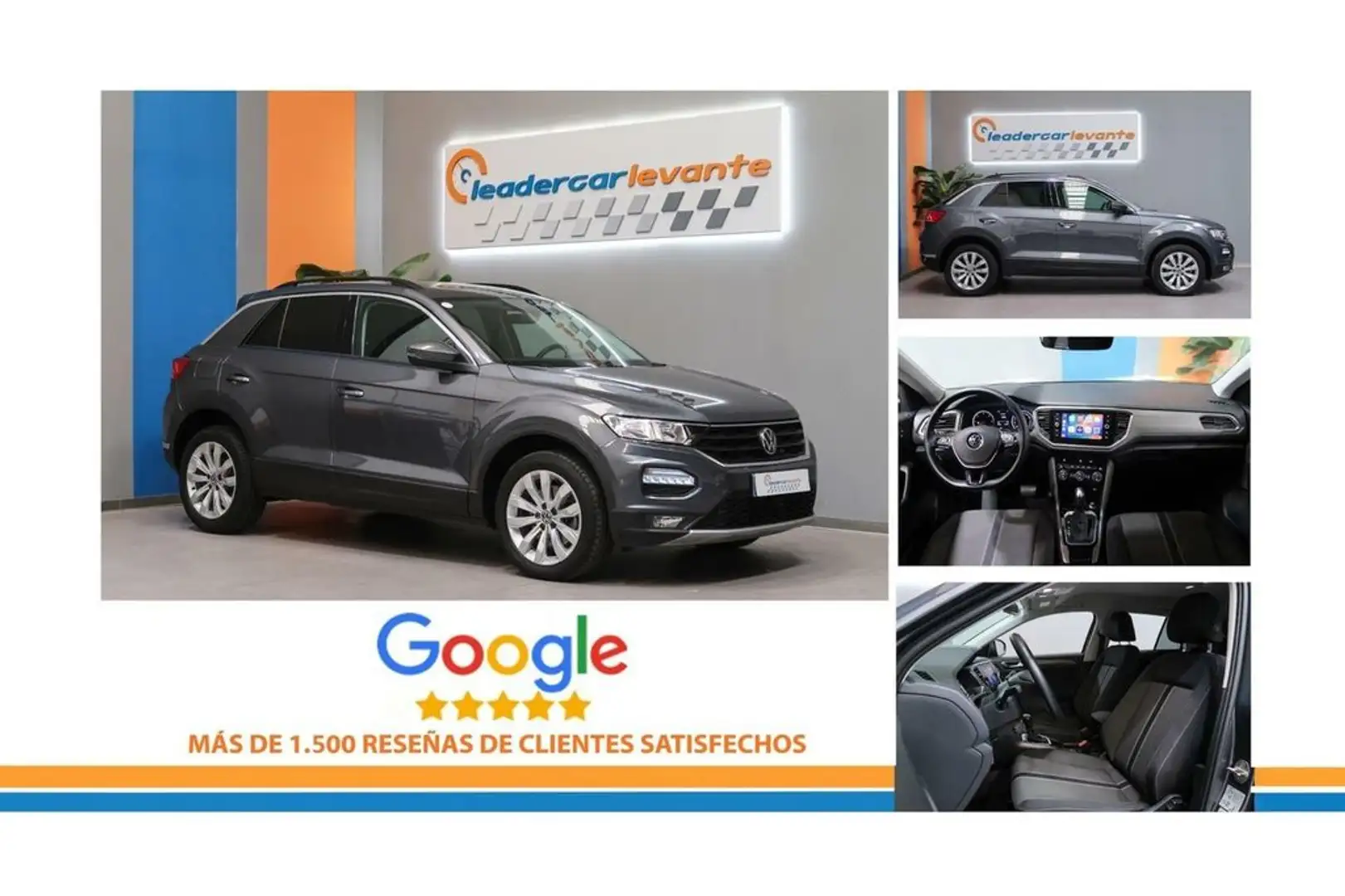 Volkswagen T-Roc ADVANCE 2.0 TDI 150 CV Gris - 2