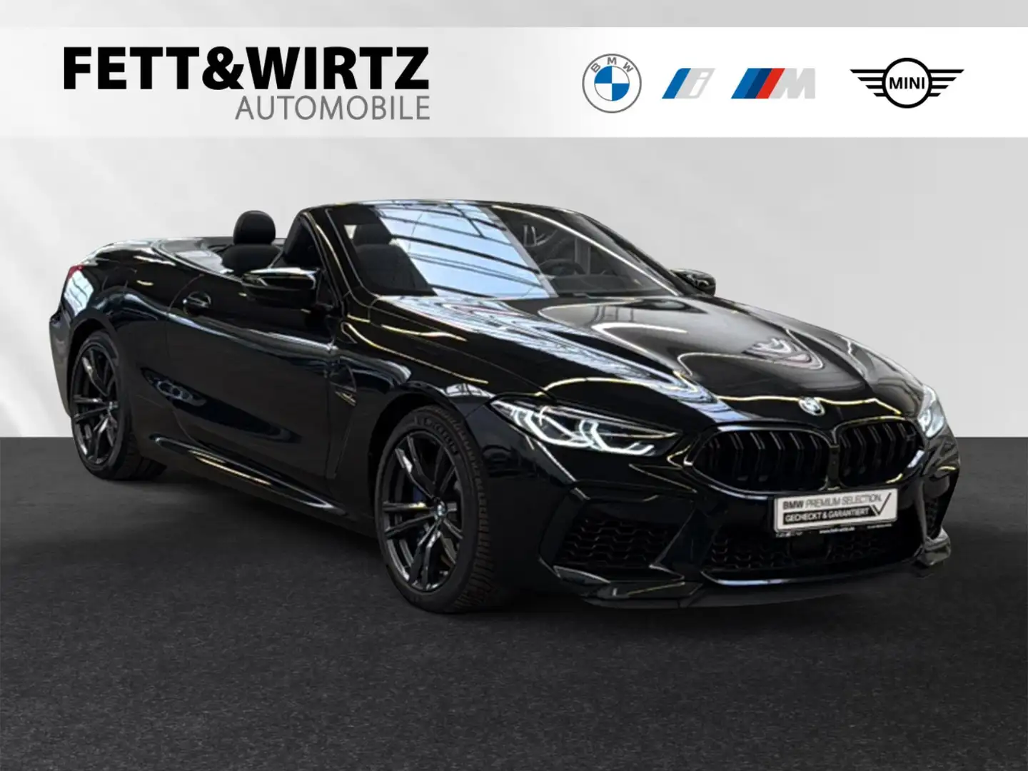 BMW M8 Cabrio Competition|DAProf.|Sitzbelüftung Schwarz - 1