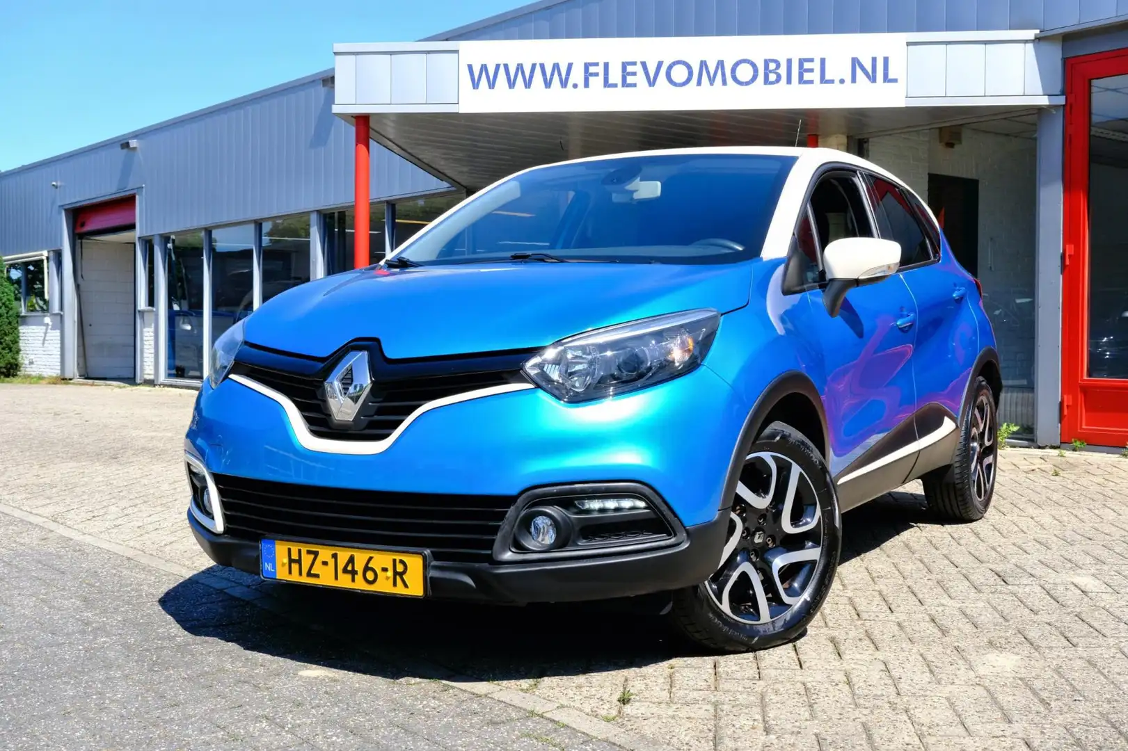 Renault Captur 0.9 TCe Dynamique Navi|Camera|Clima|Keyless|Two-to Blauw - 1