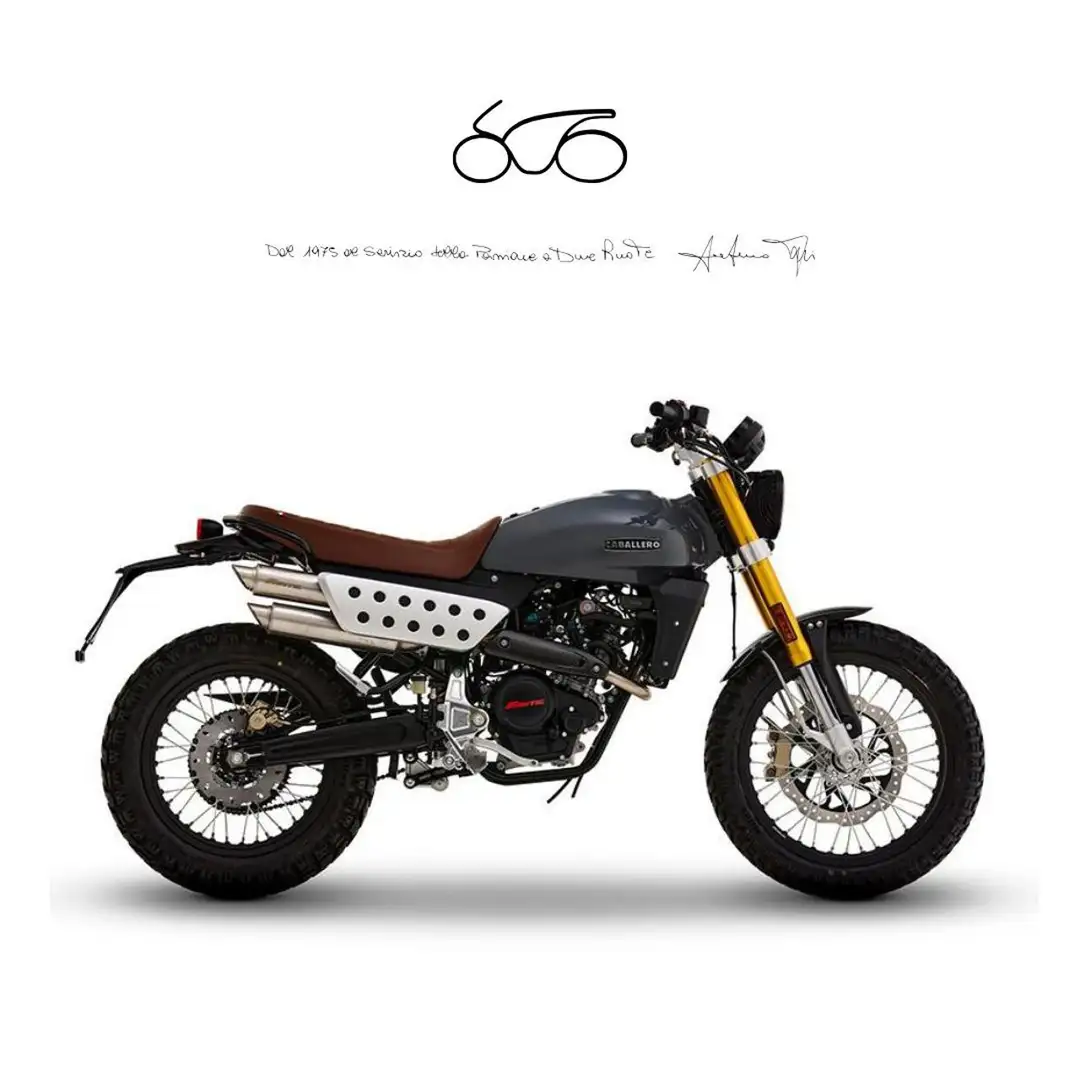 Fantic Caballero 125 DELUXE Gris - 1