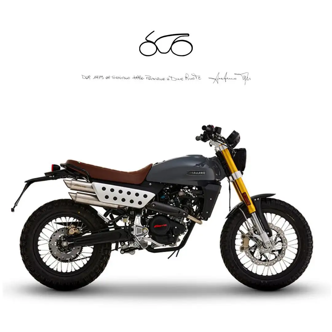 Fantic Caballero 125 DELUXE Gri - 1