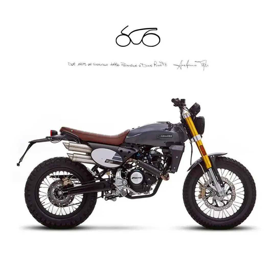 Fantic Caballero 125 DELUXE Gri - 1