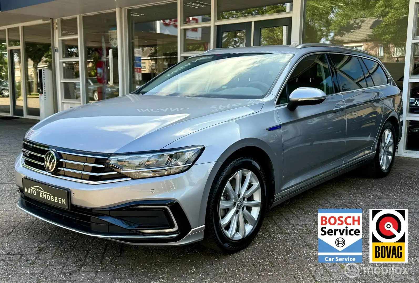 Volkswagen Passat 1.4 TSI PHEV GTE Led, Leer, Navi, Dynaudio, Camera Grijs - 1