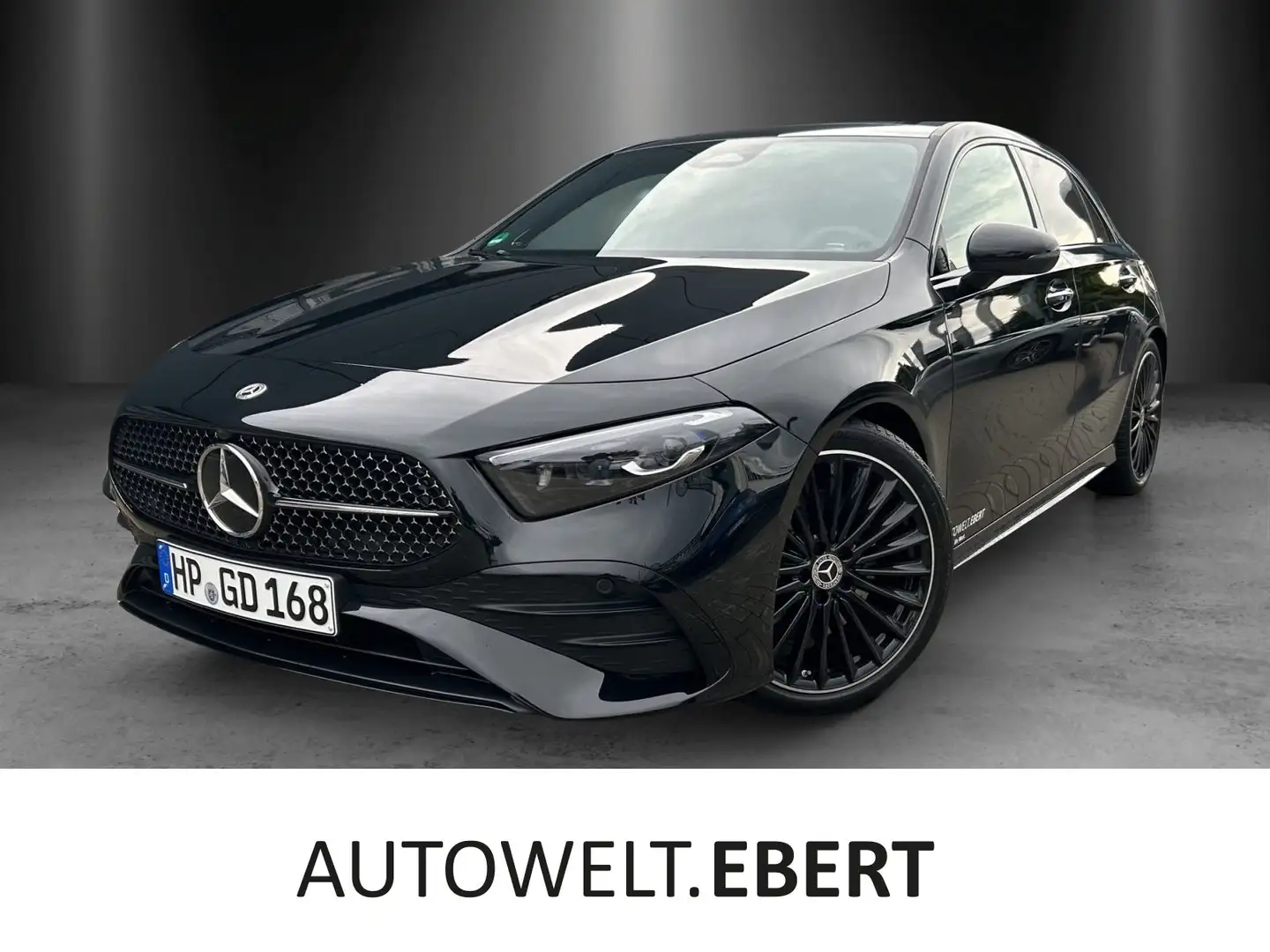 Mercedes-Benz A 220 d+AMG-Line Burmester DISTRO Pano KeyGO Czarny - 1